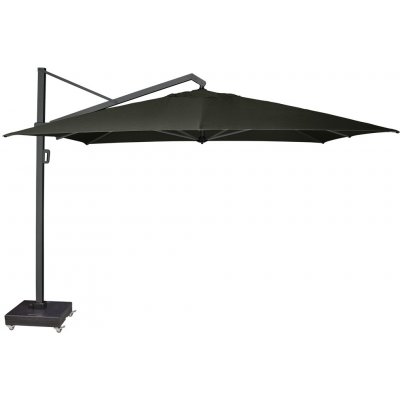 Platinum Náhradní vrchlík na čtvercový slunečník ICON T1 350x350 cm Faded black premium – Hledejceny.cz