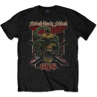 black Sabbath tričko Bloody Sabbath 666