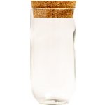 DT Glass Skleněná váza Camia s korkovým víčkem, výška 15 cm – Hledejceny.cz