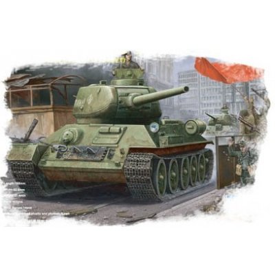 Hobby Boss T-34/85 Model 1944 angle-jointed turret Tank 84809 1:48