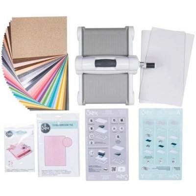 Sizzix Big Shot Plus A4 Starter Kit bílo-šedý – Sleviste.cz