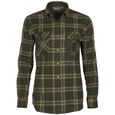 Pinewood Prestwick Exclusive dámská košile D.Green/Green – Zboží Dáma