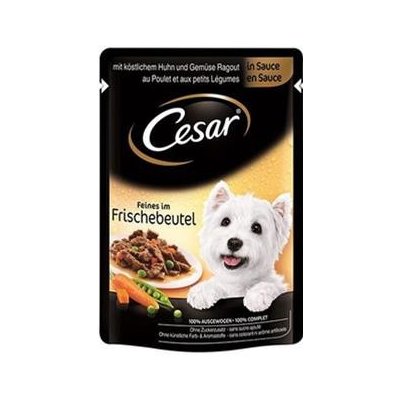 Mars Cesar dog chutné kuracie s mrkvou 24 x 100 g – Zboží Mobilmania