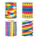 Boland Sada 12 strakatých lamponů válců – Sleviste.cz