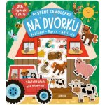 Plstěné samolepky na dvorku a 28 figurek z plsti – Zboží Mobilmania