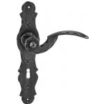 MP kování GA - KONSTANZ BB 72 mm klika/klika KOVANÉ ŠEDOČERNÉ – Zboží Mobilmania