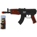 Teddies Samopal jiskřící ARMY na setrvačník plast 29cm na kartě 14x38x2,5cm – Sleviste.cz