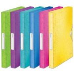 LEITZ Desky s gumičkou Wow Jumbo, žlutá, 30 mm, PP, A4 – Hledejceny.cz