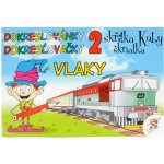 Ostatní Omalovánky A5 - Lux - Dokreslovánky skřítka Kuby 2 - Vlaky - 3227 – Sleviste.cz