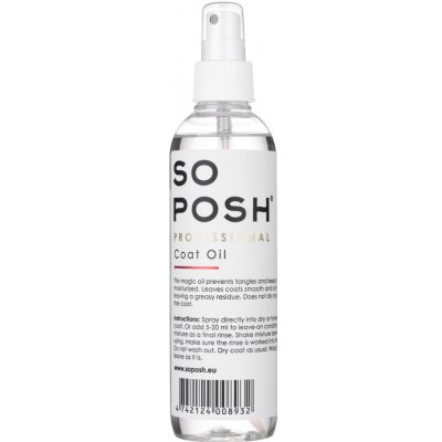 So Posh Coat Oil Olej na srst 250 ml – Zboží Dáma