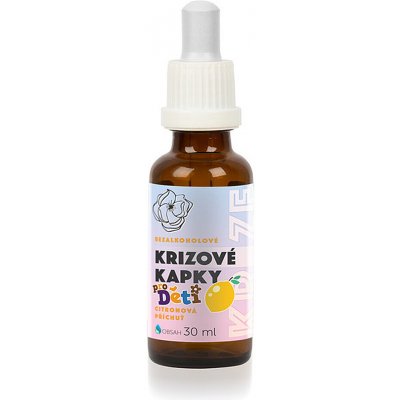 Bachovy esence Krizové kapky pro děti s příchutí citronu 30 ml – Hledejceny.cz