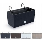 Prosperplast Truhlík RATO CASE W s háky a vkladem antracit 39,5 x 18,5 x 19,5cm – Zboží Mobilmania