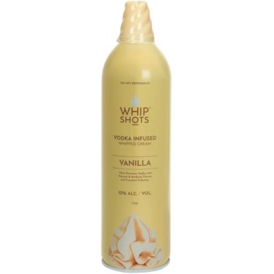 WhipShots Alko Šlehačka Vanilla 10% 0,375 l (holá láhev) – Zboží Dáma