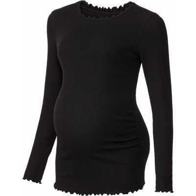 esmara dámské těhotenské triko s dlouhými rukávy černá – Zboží Dáma