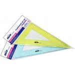 Unipap 5310117 264066 pravítko trojúhelník 30-60 Colours – Zboží Dáma