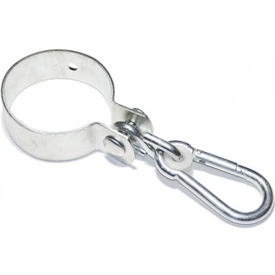 Objímka houpačková s karabinou, 100x3,5x35mm, Zn – Sleviste.cz