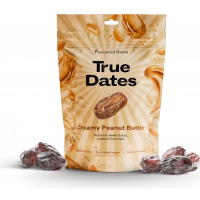 True Dates Datle s příchutí Arašídů 100 g – Zboží Dáma