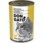 Dibaq DON GATO kočka drůbeží 10 x 415 g – Sleviste.cz