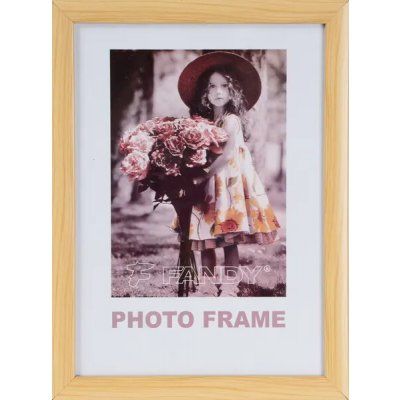 FANDY Plastový rámeček Notte 30x40 2 světle hnědý – Zboží Mobilmania