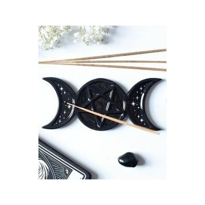 Import stojánek na vonné tyčinky Triple Moon Pentagram – Hledejceny.cz