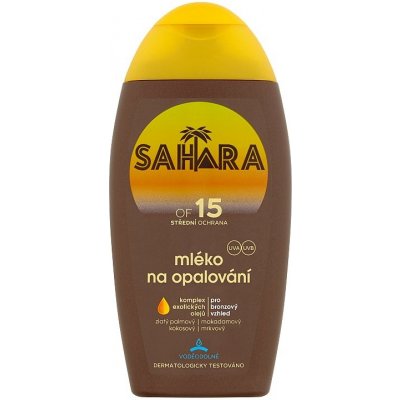 Astrid Sahara mléko na opalování s betakarotenem SPF15 200 ml – Zbozi.Blesk.cz