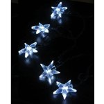 Solight LED světelný řetěz 1V30-W hvězdy 3m studená bílá – Hledejceny.cz