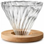 Hario Dripper V60-01 Glass Black – Sleviste.cz
