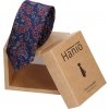 Kravata Pánská kravata Hanio Logan modrá