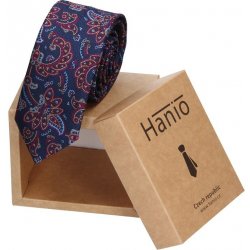 Pánská kravata Hanio Logan modrá