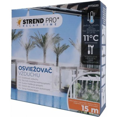 Strend Pro vodní mlha 8 trysek 15m 2173020 – Zboží Dáma