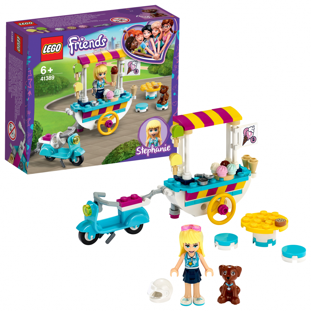 LEGO® Friends 41389 Pojízdný zmrzlinový stánek