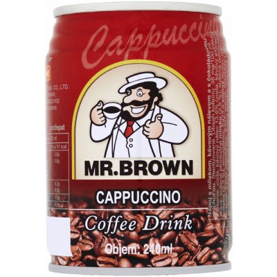 Mr.Brown cappuccino 6 x 240 ml – Zboží Dáma