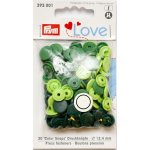 Patentky Prym Love kulaté - zelené mix – Zboží Mobilmania