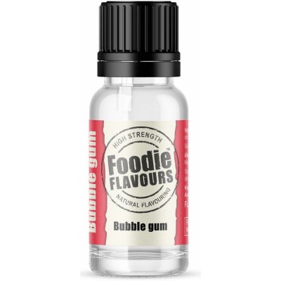 Foodie Flavours Přírodní koncentrované aroma 15 ml žvýkačka – Zbozi.Blesk.cz