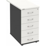 Hobis K 35 C P 80 5 zásuvek podél 80 cm bílá – Hledejceny.cz