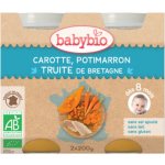 Babybio Zelenina se pstruhem 2 x 200 g – Zboží Dáma