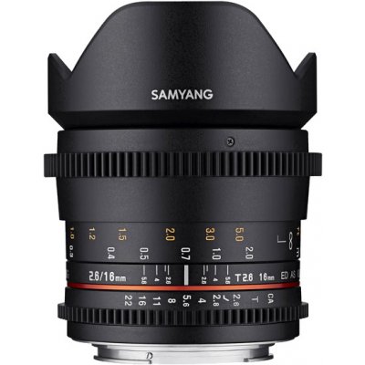 Samyang 16mm T2.6 ED AS UMC Nikon F-mount