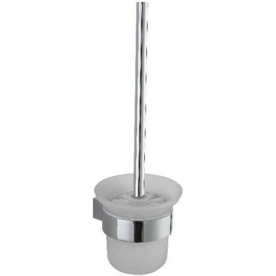 Kielle Vega WC štětka nástěnná s držákem matné sklo chrom 40518020 – Sleviste.cz