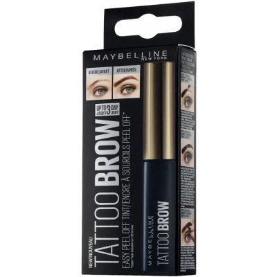 Maybelline new york Tattoo Brow semi-permanentní gelová barva na obočí Light Brown 4,6 g – Zboží Dáma