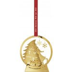 Georg Jensen Pozlacená vánoční ozdoba Snowglobe 2025 sběratelská edice, zlatá barva, kov – Hledejceny.cz