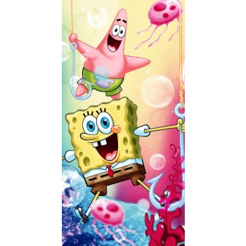 Jerry Fabrics osuška Sponge Bob 012 70 x 140 cm