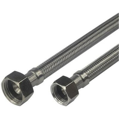 Připojovací hadice pancéřová 100 cm x 1/2" 2 x matice 1/2" – Hledejceny.cz