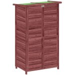 vidaXL 172241 83 x 57 x 140 cm Kávová – Zboží Dáma