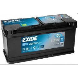 Exide Start-Stop EFB 12V 100Ah 900A EL1000