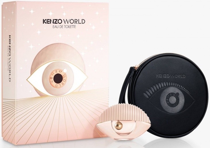 Kenzo World EDT EDT pro ženy 50 ml + kosmetická taštička dárková sada