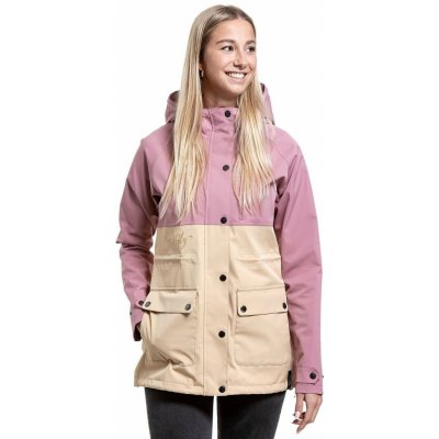 Meatfly Xita Jacket 2024 Latte Dusty Rose – Zboží Dáma