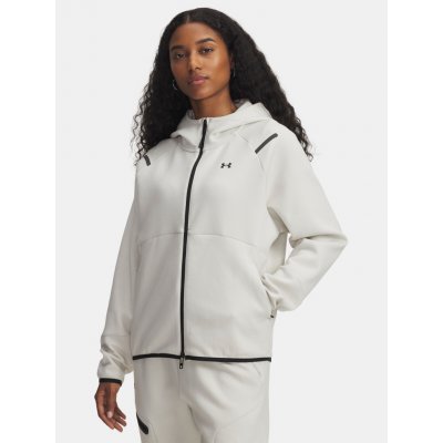 Under Armour mikina s kapucí Unstoppable Fleece FZ-WHT 1379842-100 – Hledejceny.cz