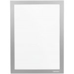 Magnetofix samolepící magnetický rámeček, 2 ks šedý A4 – Zboží Dáma