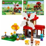 LEGO® Minecraft 21262 Farma s větrným mlýnem – Zboží Dáma