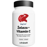 Citronek Železo Bisglycinát + Vitamin C 90 veganských kapslí – Hledejceny.cz